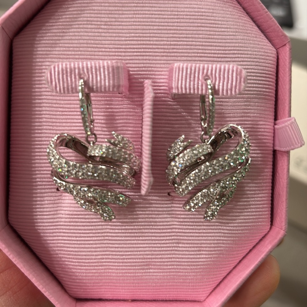 Swarovski Volta stud earrings